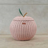 Apple Storage Basket Pink - Medium