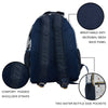 Clear Denim and Gems Backpack