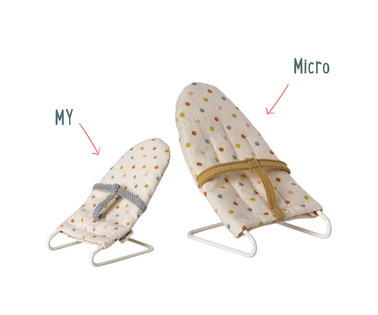 Maileg Babysitter Micro: Charming toy for imaginative play.