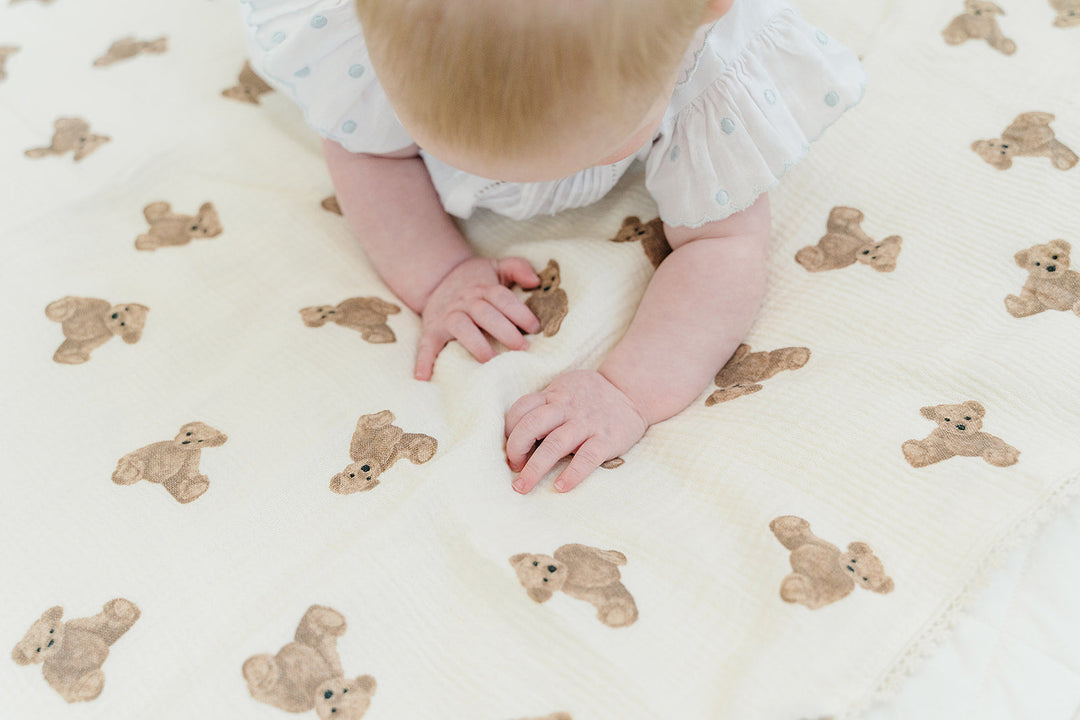 Muslin Blanket- Teddy