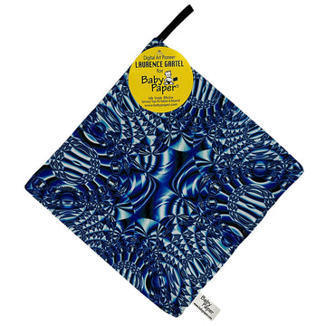 Larger Sized Baby Paper-Blue Journey by Laurence Gartel