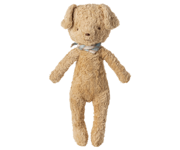 Dog, Vintage plush - Soft sand