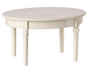 Vintage dining table, Mouse - Off white