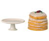 Party cake and cake stand, Mouse