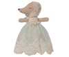 Baby mouse in gown - Mint