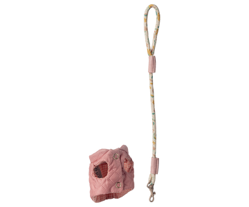 Pet supply, Harness and leash - Rose