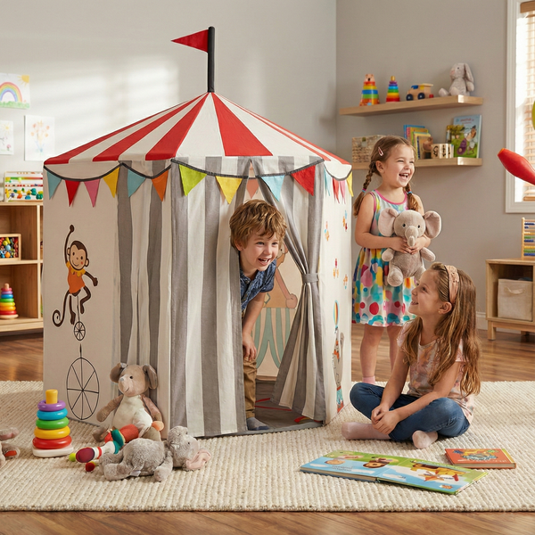 pop up circus tent Role Play Kids Rahmenhöhe:61 CM and comes equipped with 🌟 Compact but fully-equipped Stingray Accessory