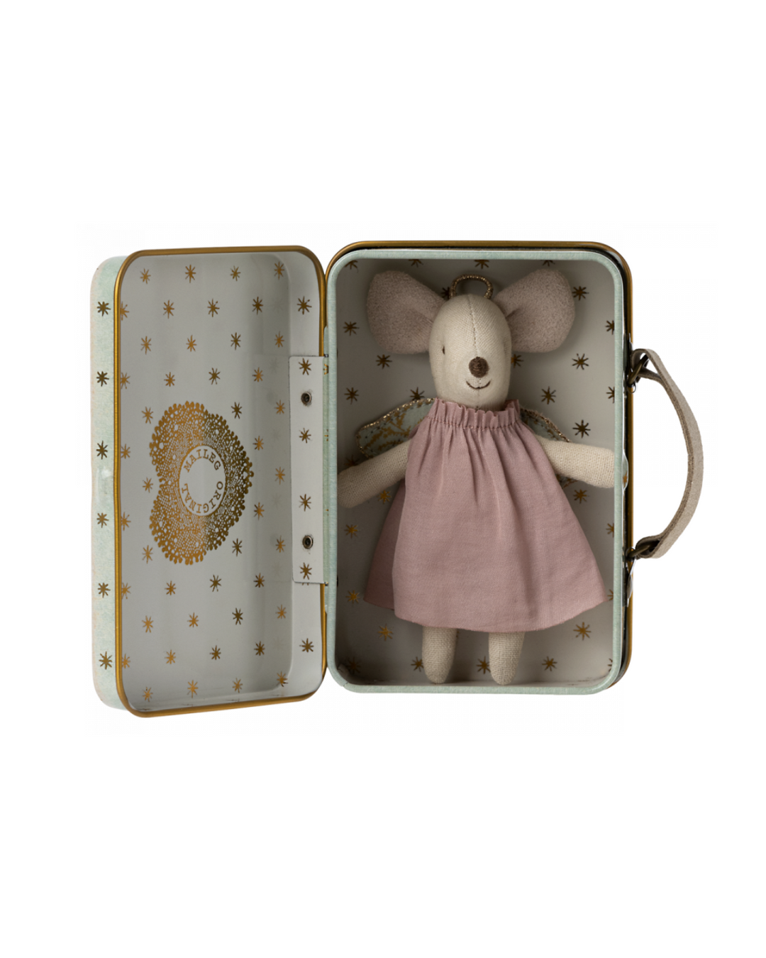 Angel Mouse in Suitcase - Heavenly Maileg Doll for Kids