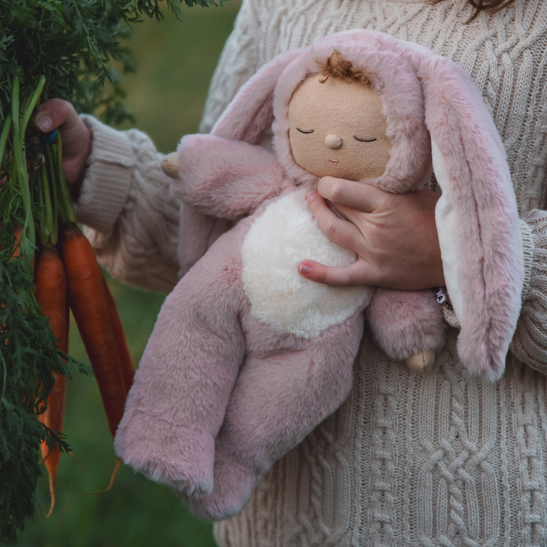 Olli Ella Cozy Dinkums Bunny Flopsy: Cute Bunny Pal for Kids