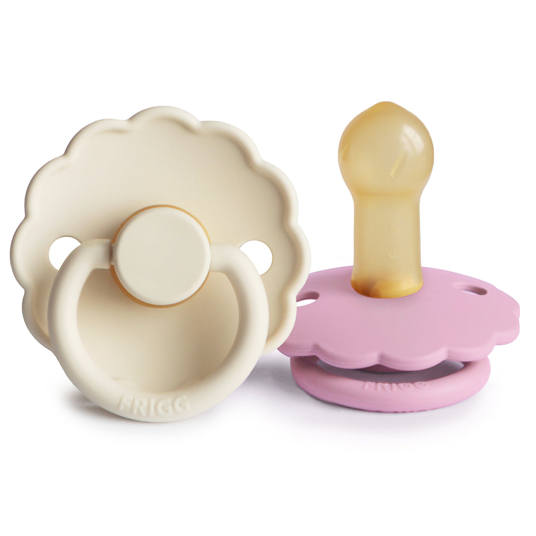 FRIGG Daisy Natural Rubber Pacifier 2-Pack