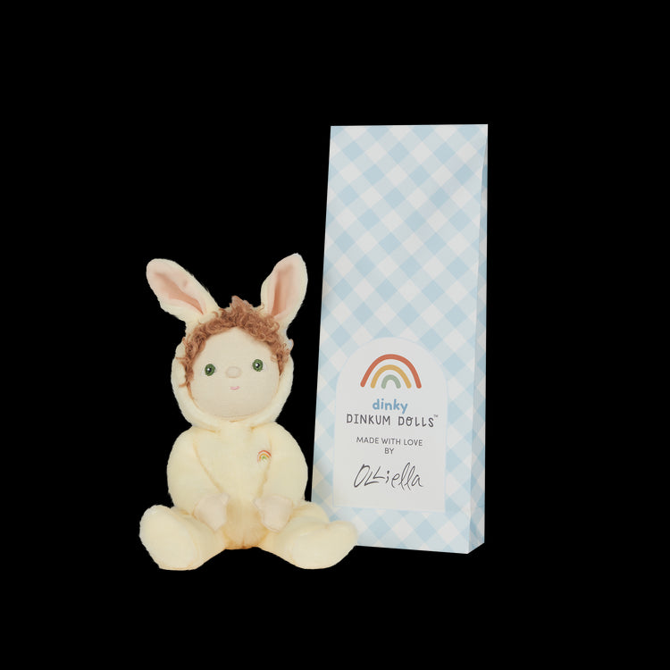 Lively Plush Toy: Dinky Dinkum Dolls Babbit Bunny