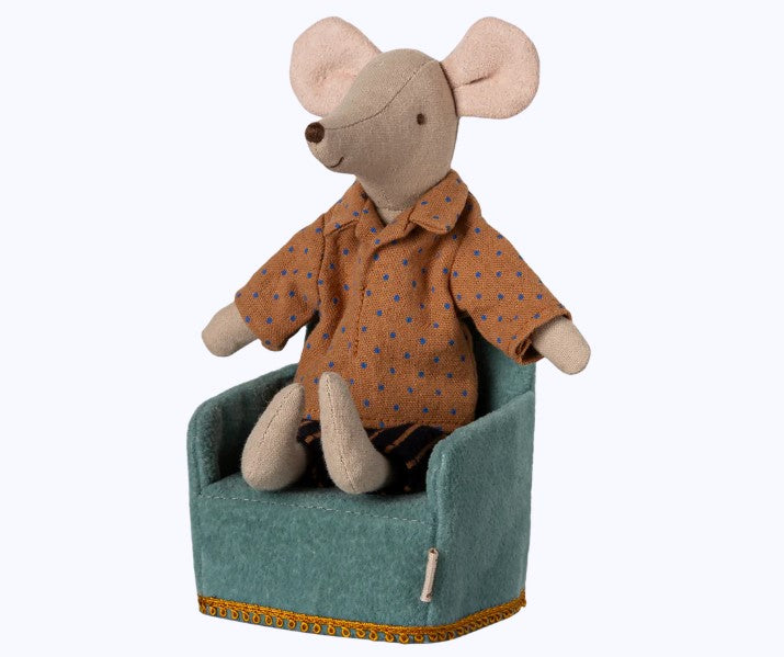 Folding chair, Mouse - Mint  (Early March Pre-Order)