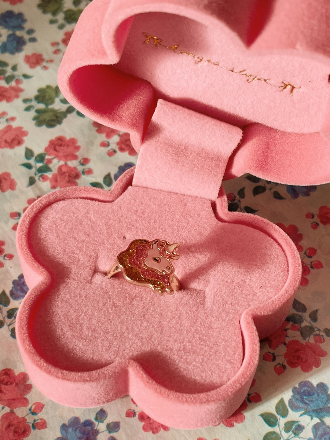 Ring Box with Ring - Unicorn