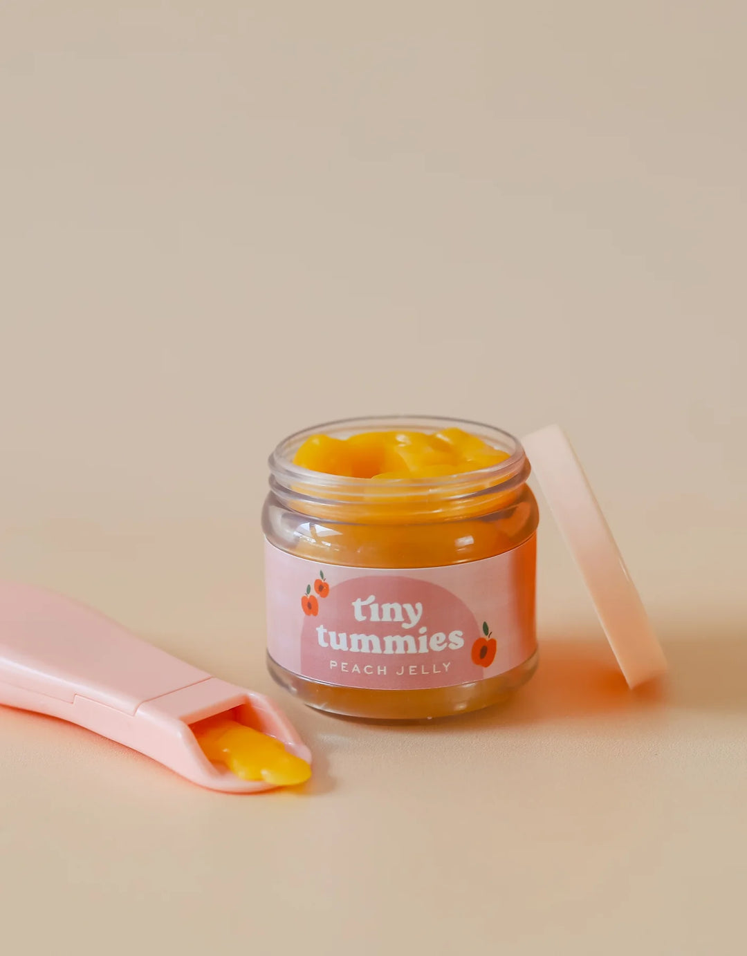 Tiny Harlow Doll Food Jar Set - Peach Jelly | From Tiny Tummies Collection!
