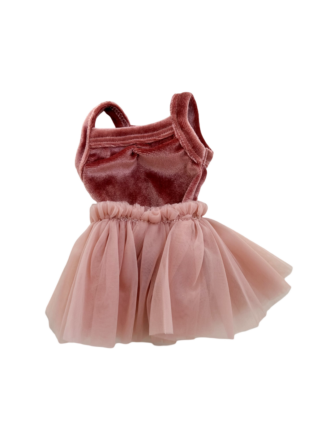 Doll Clothing - 2pc set - Velvet Bodysuit with Tutu