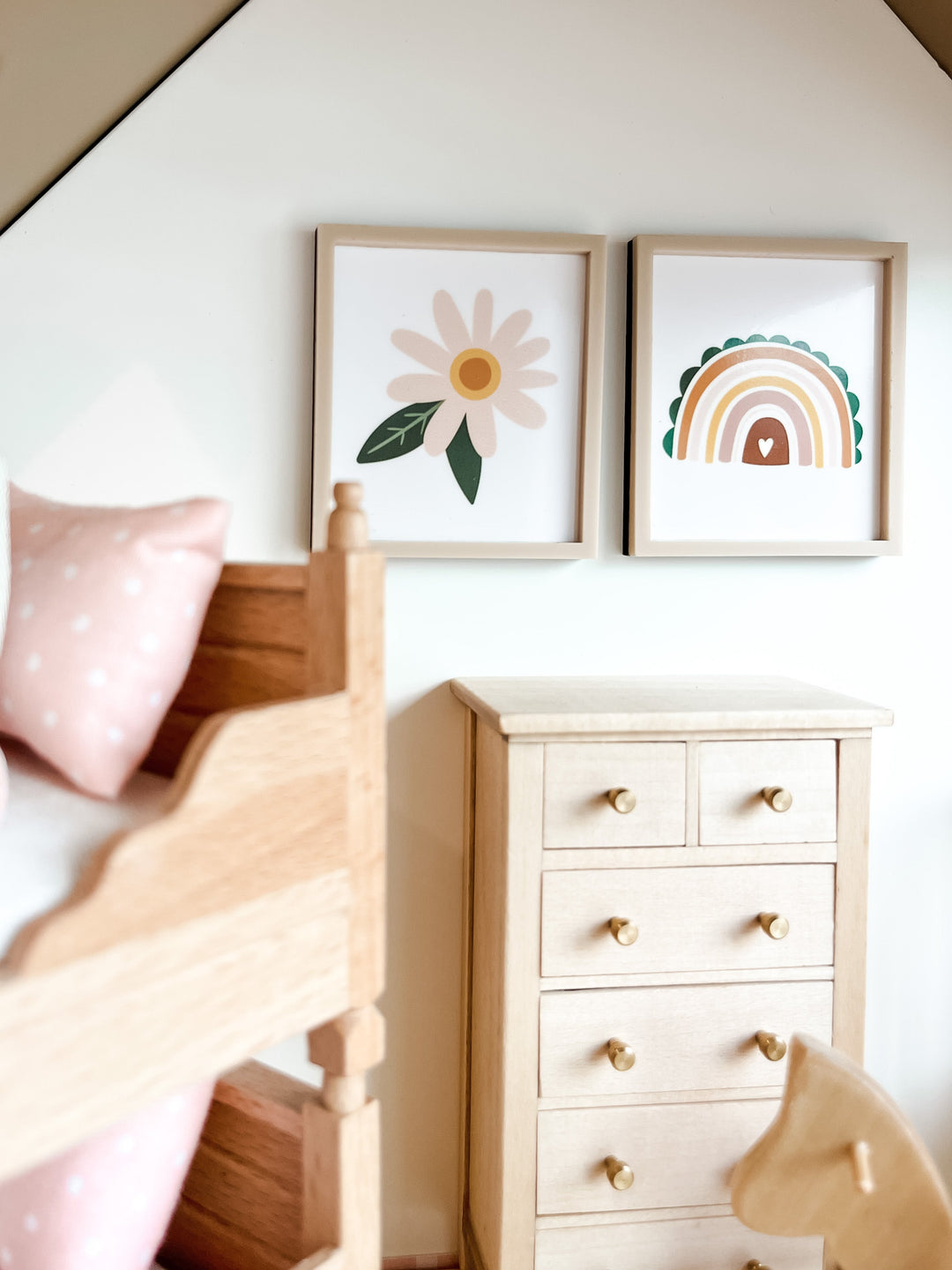 Framed Wall Prints | Flower or Rainbow