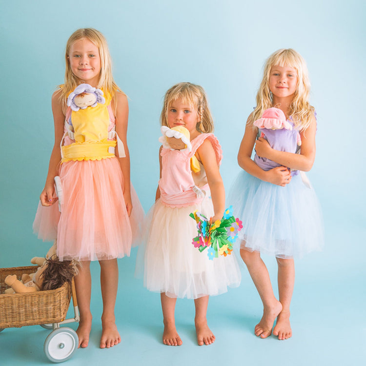 Olli Ella Dinkum Dolls Petal Carrier Lavender: Fashionable Doll Carrier