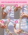 Confetti Strap and Clear Belt Bag Bundle