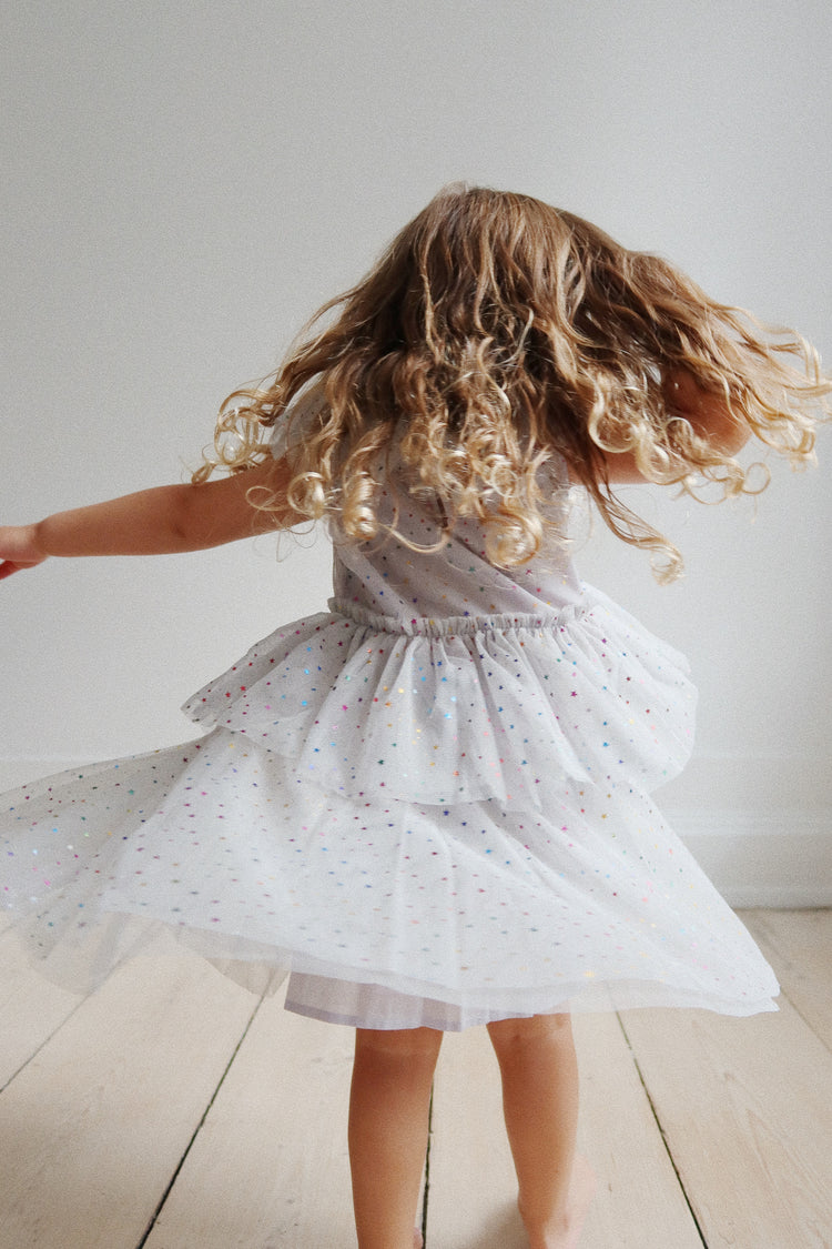 Sleeveless Fairy Dress - Nuit Etoile: Charming Fairy Dress for Playtime
