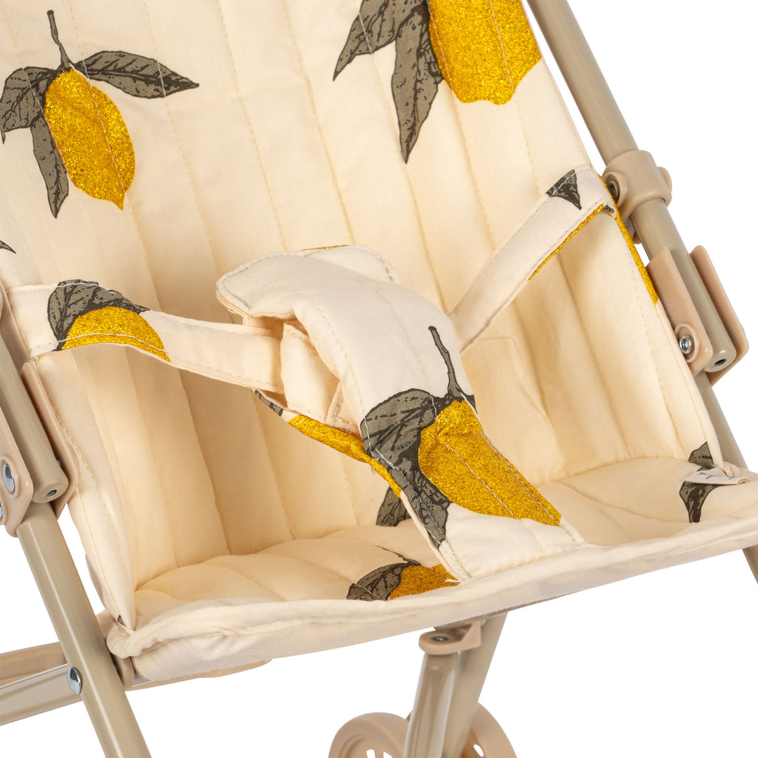 Konges Slojd Umbrella Doll Stroller - Mon Grand Citron Glitter (Lemon)