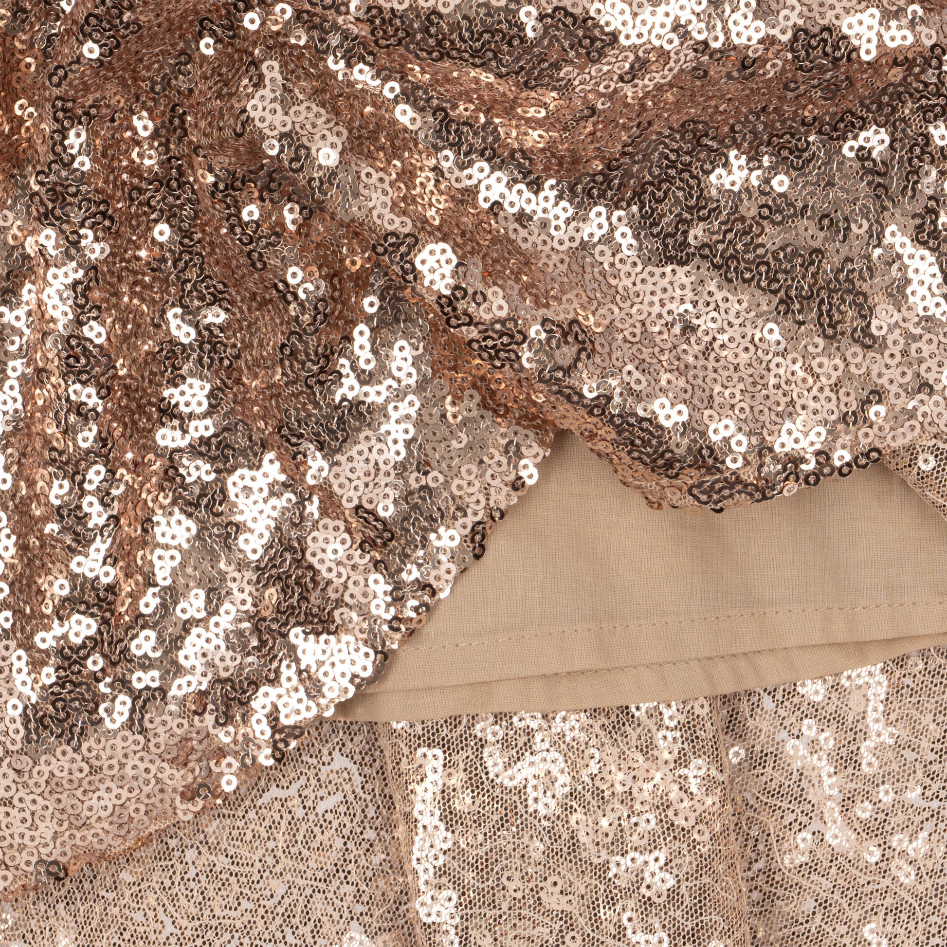 Starla Sequin Dress - Gold Blush: Shimmering Elegance for Special Occasions Allen Rose Starla Sequin Dress - Gold Blush: Shimmering Elegance for Special Occasions Allen Rose