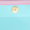 Colorblock Vinyl Tote Bag
