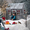 Log Cabin Play Tent for Kids