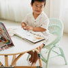 Maya Kids Chair - Mint Green