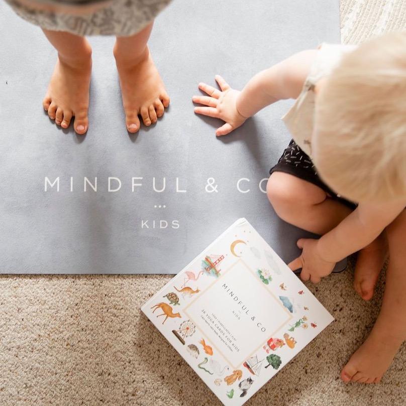 Kids Yoga Mats by Mindful And Co Kids USA