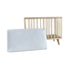 Nursery Crib + Mattress | Natural Wood