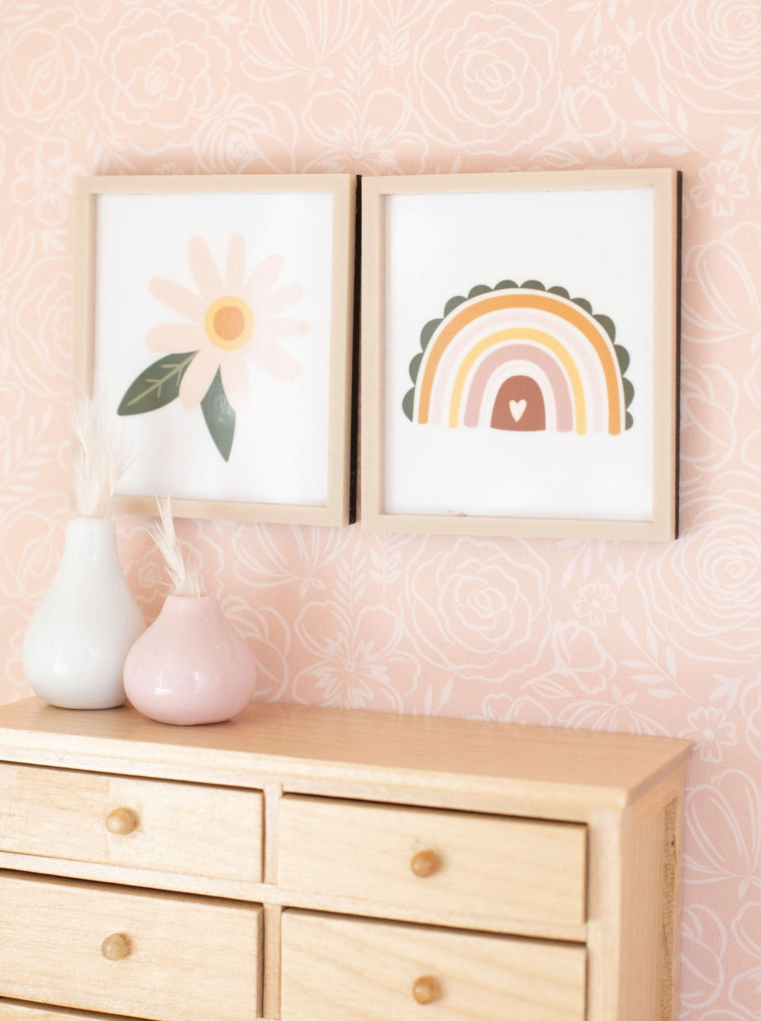 Framed Wall Prints | Flower or Rainbow