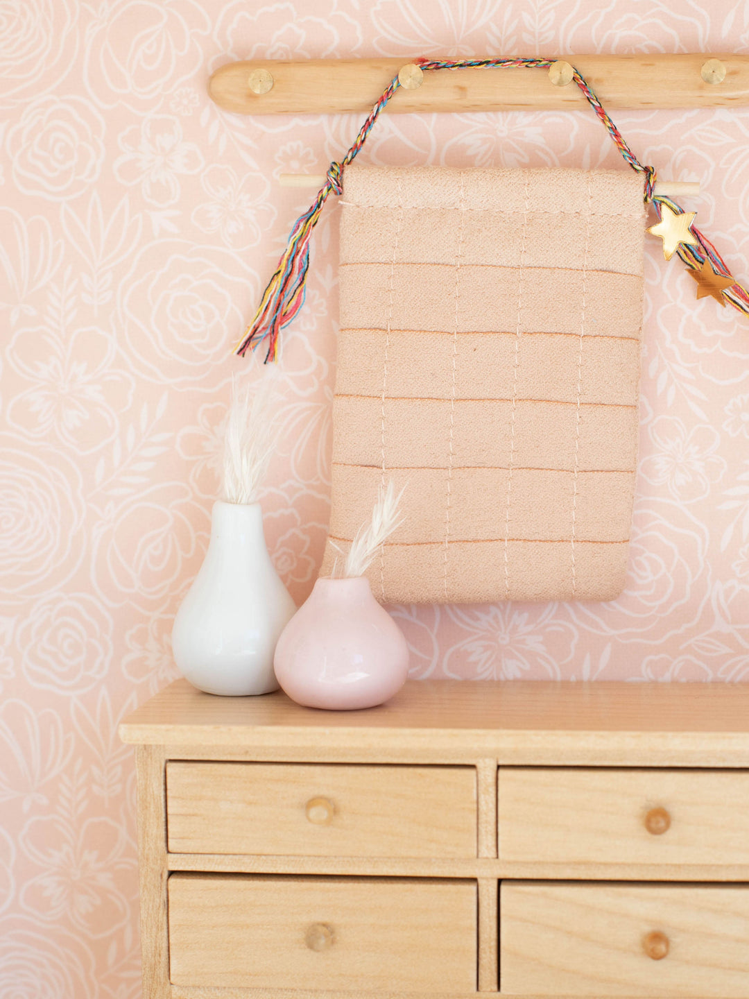 Wall Organizer | Advent Calendar | Pink