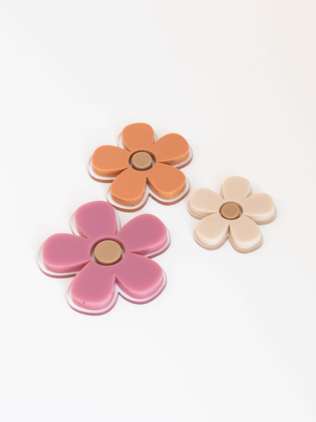 Butterflies + Flowers Wall Decor | Dusty Rose + Sienna + Tan