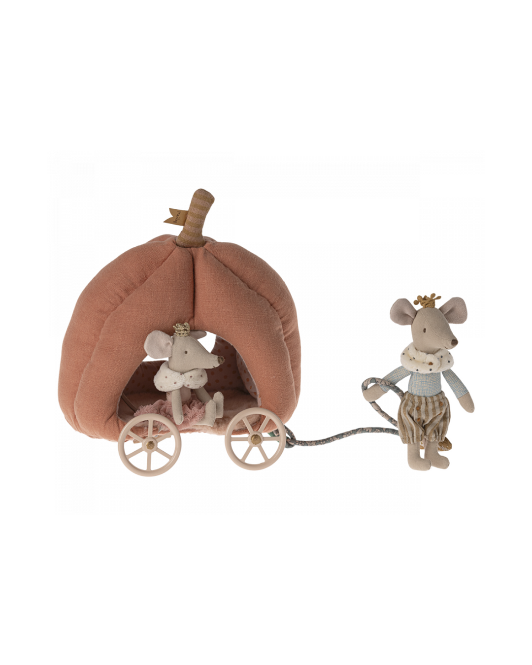 Maileg Mouse Pumpkin Carriage: Charming Dollhouse Accessory