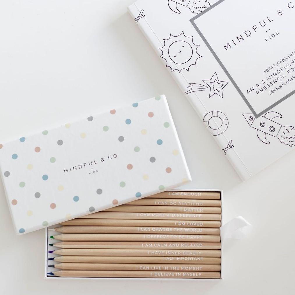 Affirmation Coloring Pencils by Mindful And Co Kids USA