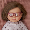 Doll Glasses in Terracotta