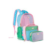 Clear Color Block Jelly Backpack