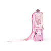 Pink Bow Confetti Clear Backpack