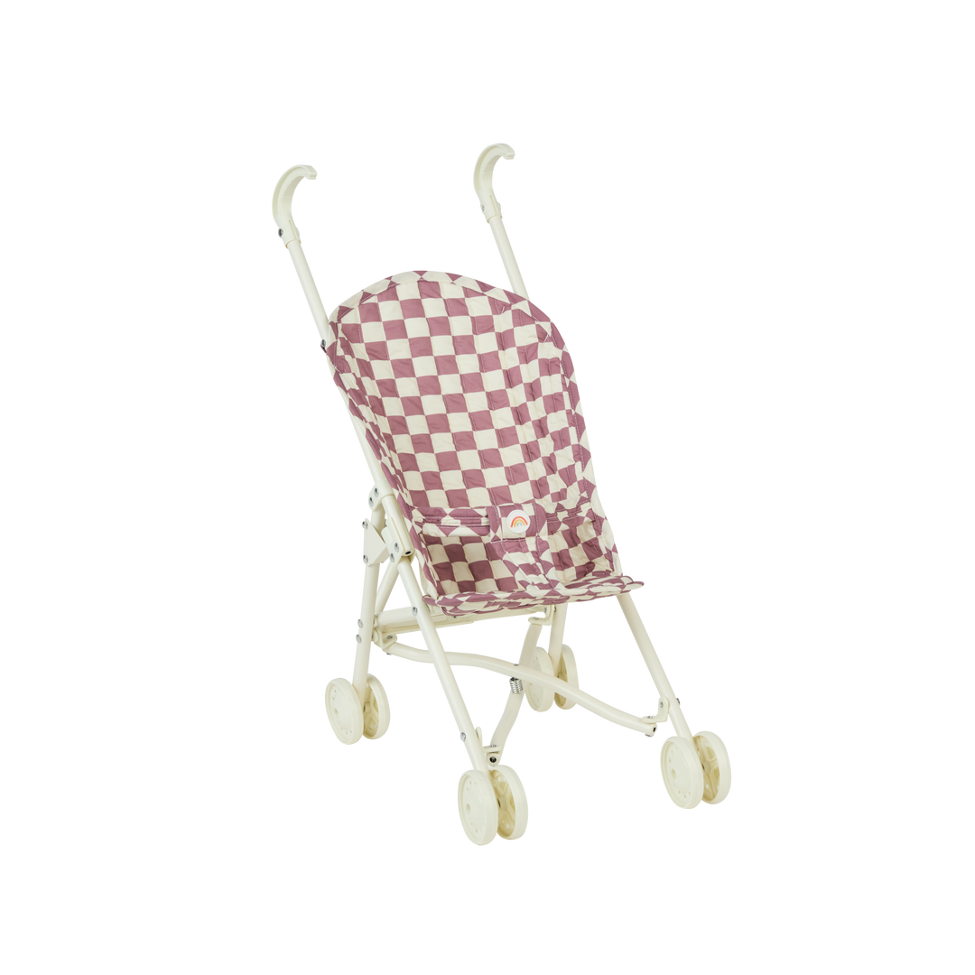 Sollie Stroller - Plum Check