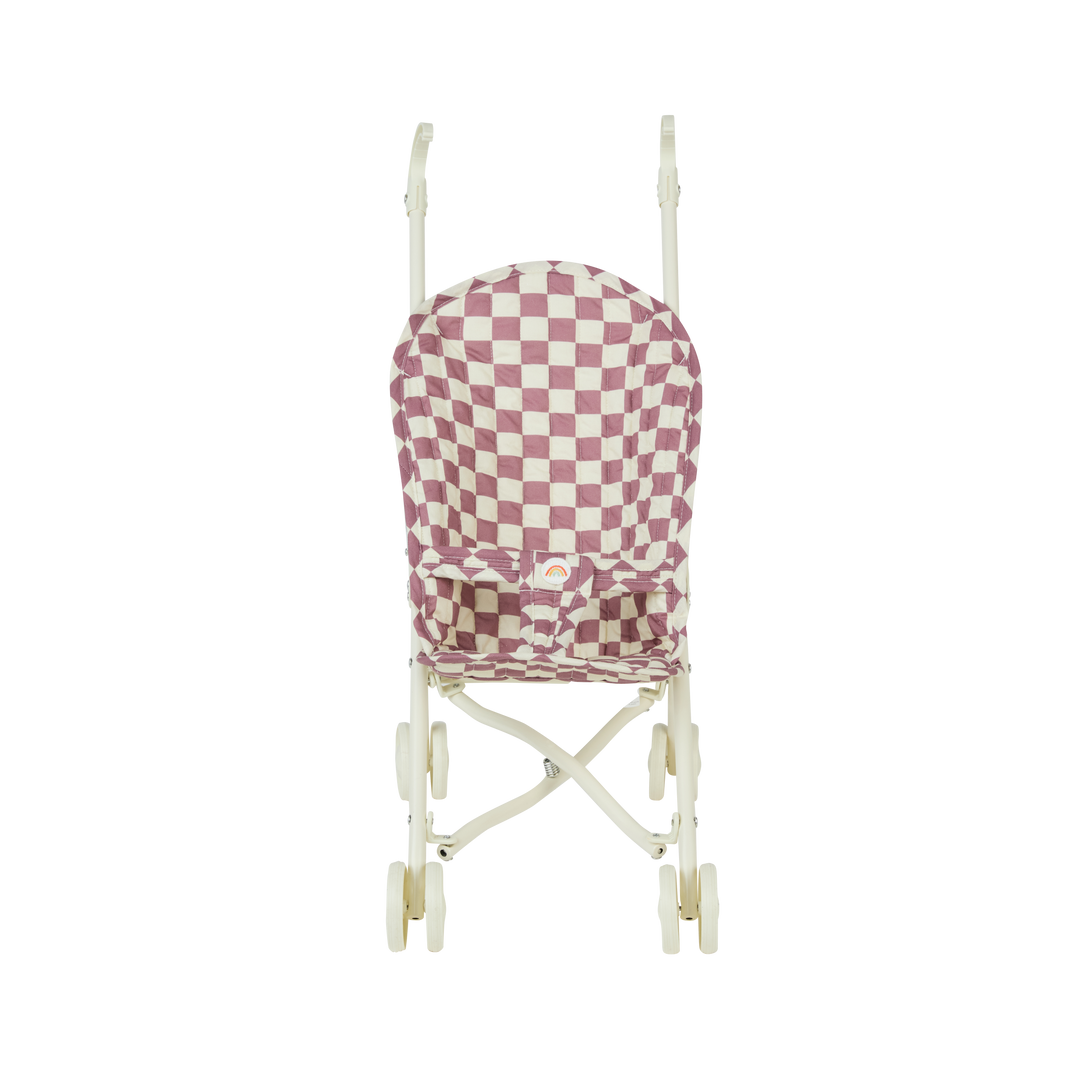 Sollie Stroller - Plum Check