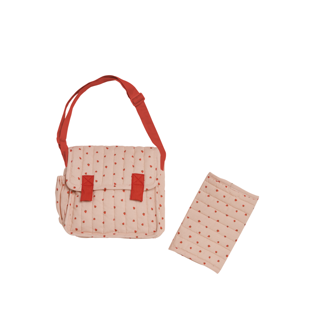 Carrie Convertible Changing Set - Strawberry