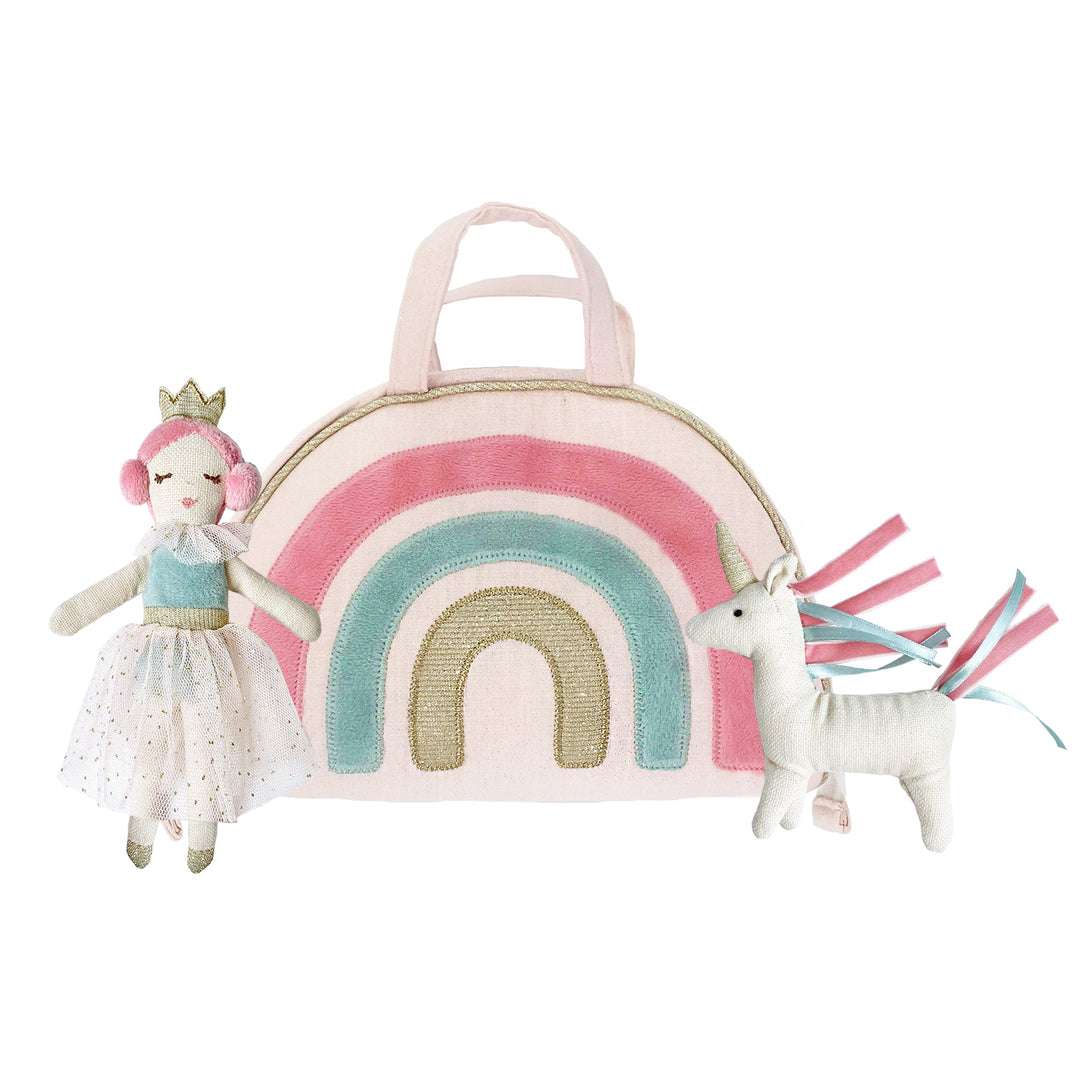 Rainbow Play Purse & Doll Set