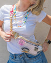 Confetti Strap and Clear Belt Bag Bundle