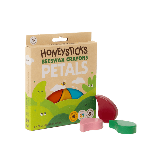 Beeswax Crayons Petals 6pk