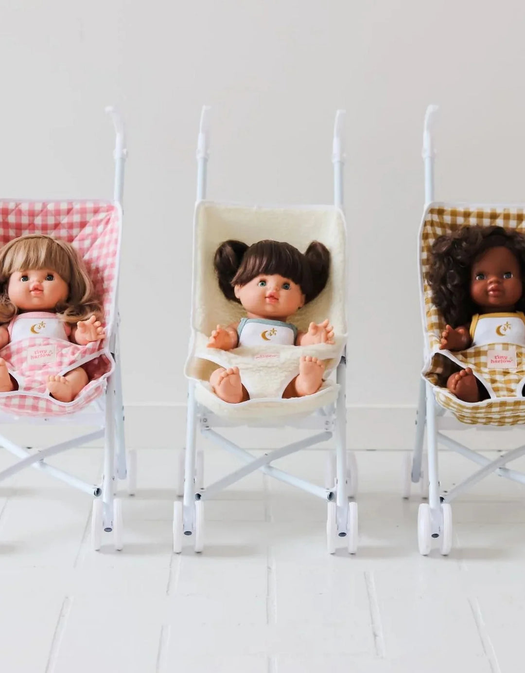 Tiny Harlow - Tiny Tours Doll Stroller - Sherpa