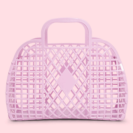Retro Jelly Basket - Lilac