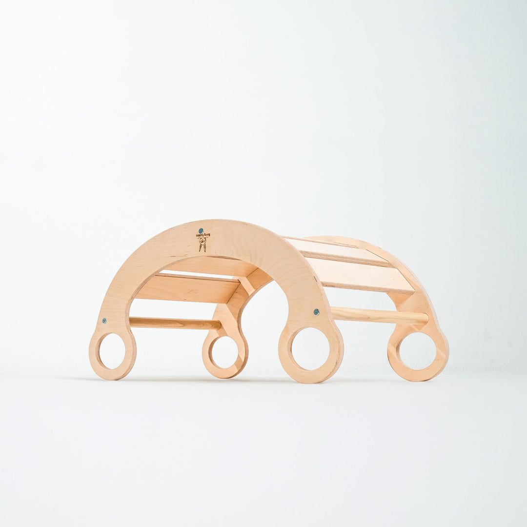 Wooden Rocker and Climbing Arch