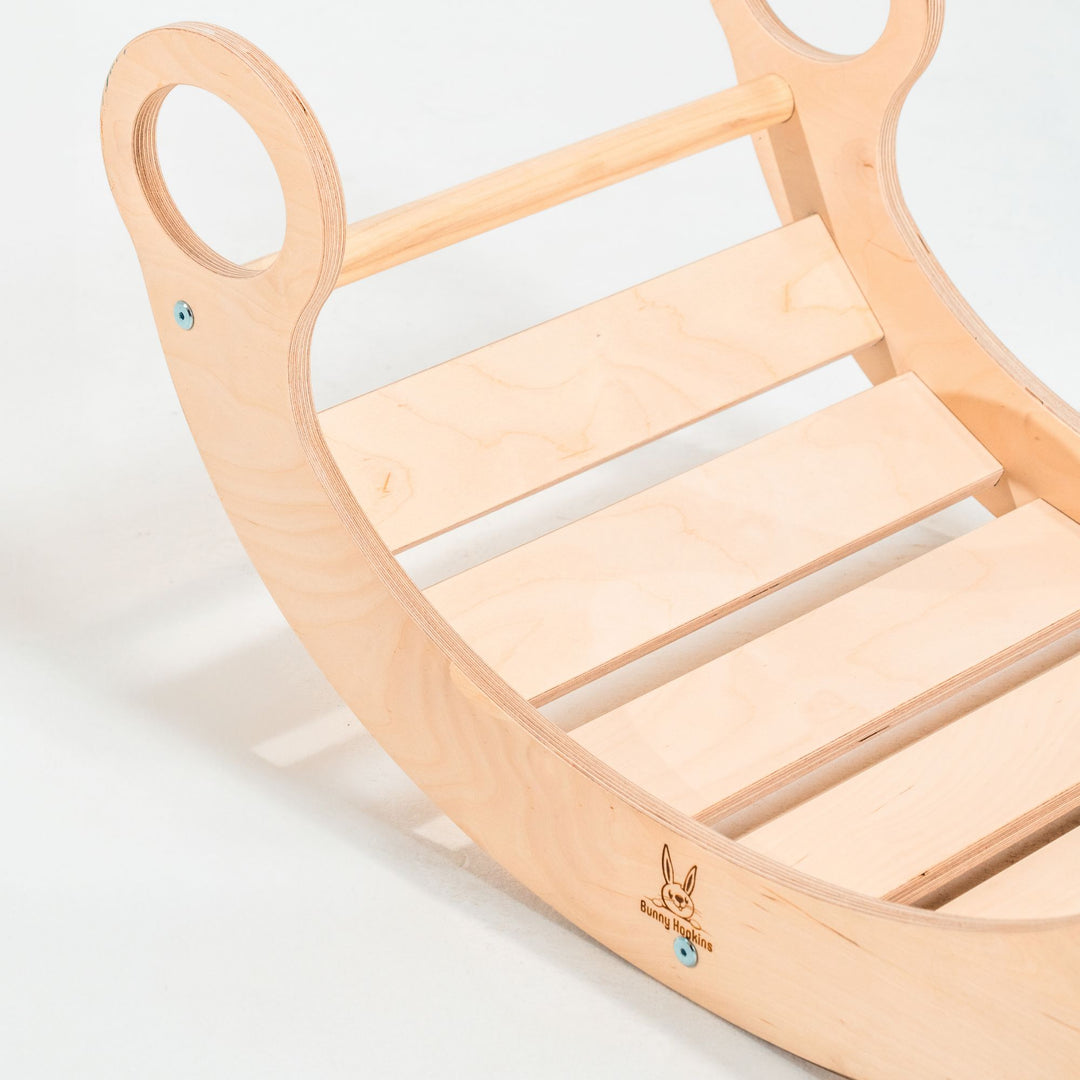 Wooden Rocker and Climbing Arch