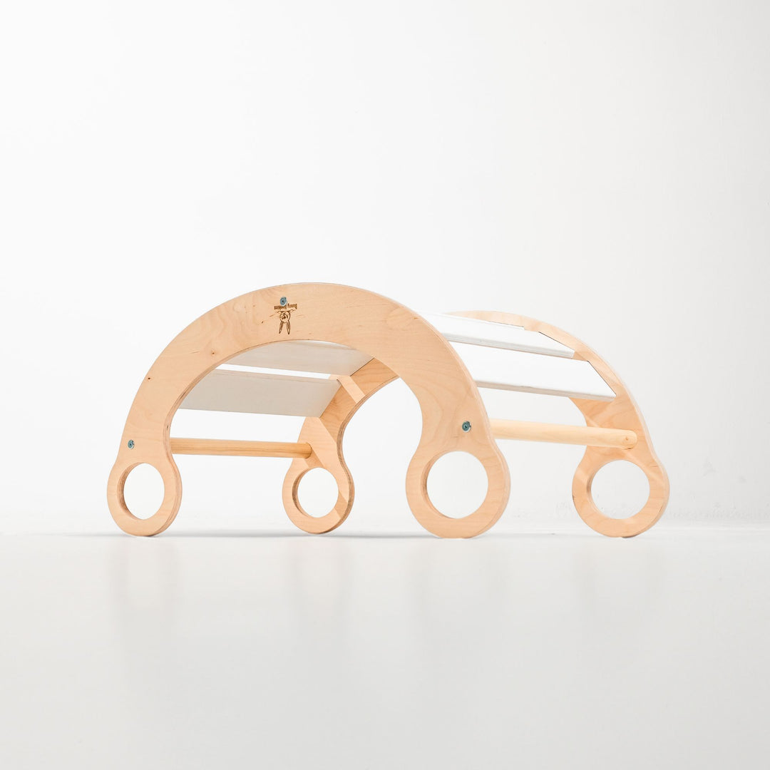 Wooden Rocker and Climbing Arch