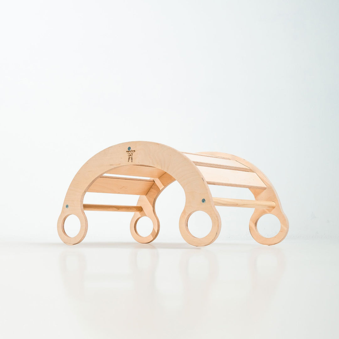 Wooden Rocker and Climbing Arch